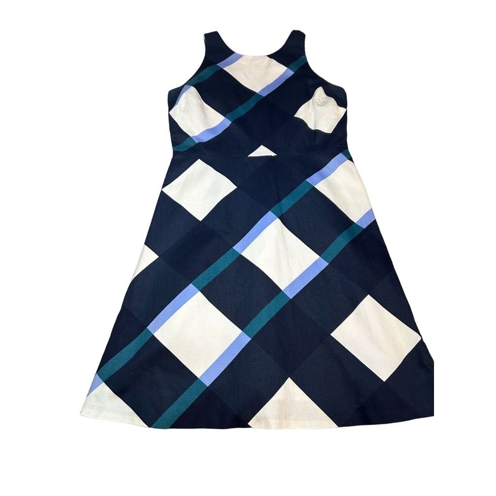 Ann Taylor Plaid Dress Size 4P